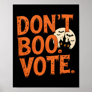 Poster Não Votem Figurinos de Halloween Meninos Meninos