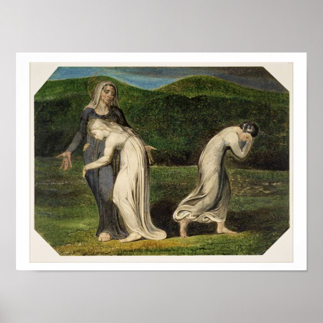 Pôster Naomi convidando Ruth e Orpah a retornar ao l (Frente)