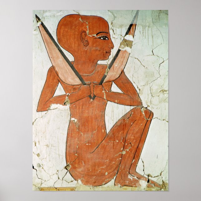 Poster Naos Deity, do Tumba de Nefertari (Frente)