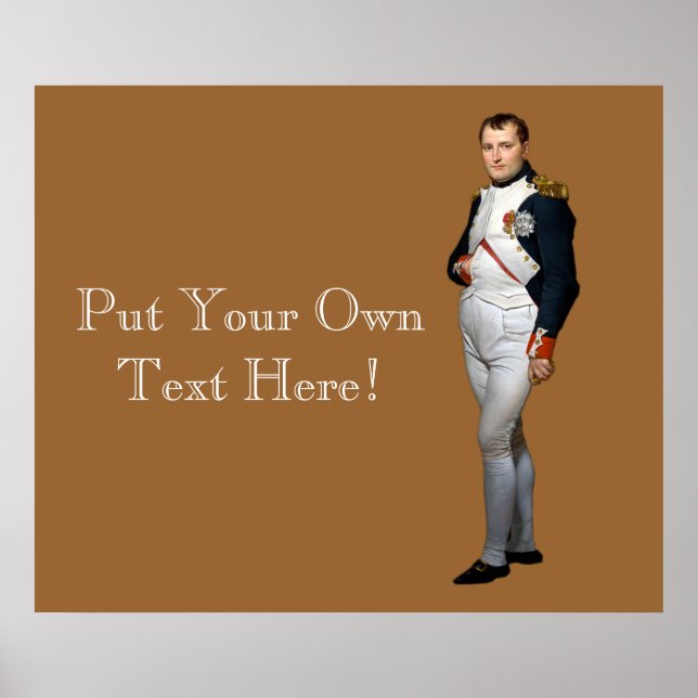 Pôster Napoleão Bonaparte (Frente)