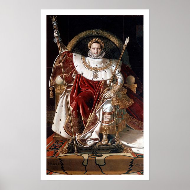 Poster Napoleão Bonaparte (Frente)