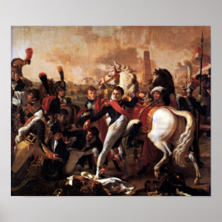 Pôster Napoleão em Ratisbon