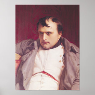 Pôster Napoleon após sua abdicação