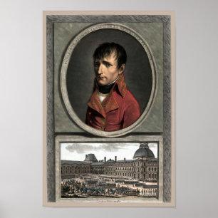 Pôster Napoleon Bonaparte -- Revisão da tropa