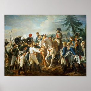 Pôster Napoleon e o Bavarian e o Wurttemberg