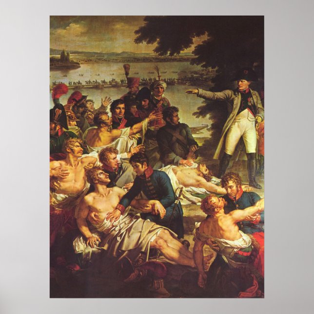 Poster Napoleon em Essling (Frente)