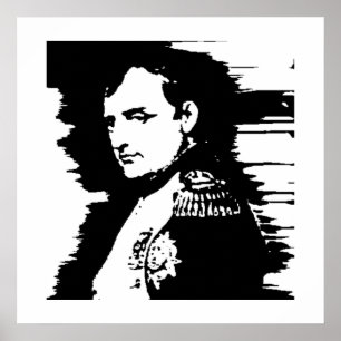 Pôster Napoleon gráfico