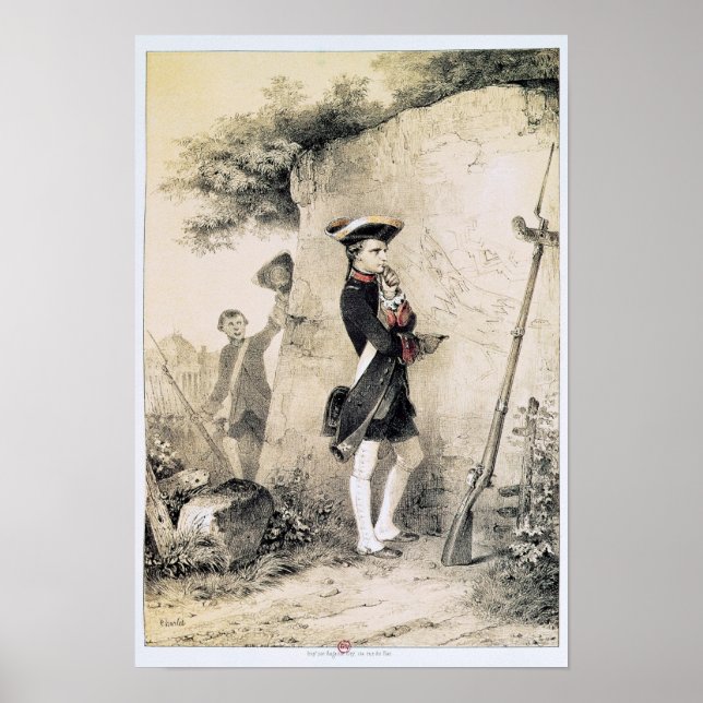 Poster Napoleon I  at Military School (Frente)