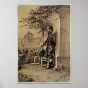 Pôster Napoleon mim no cerco do Tuileries