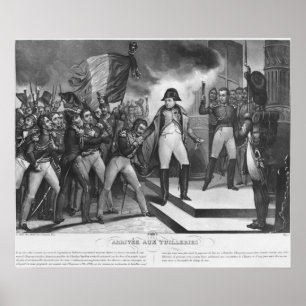 Pôster Napoleon mim que chego no Tuileries