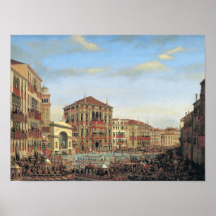 Poster Napoleon mim que presido sobre uma regata em