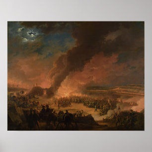 Pôster Napoleon que visita os Bivouacs