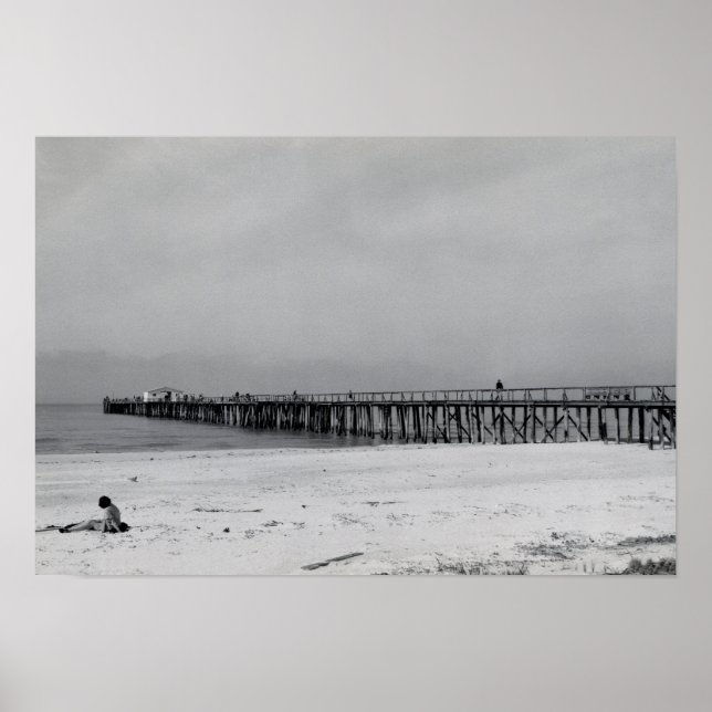 Pôster Nápoles Florida Pier (Frente)