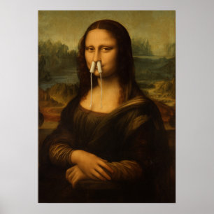 Poster Nariz da Mona Lisa Tamponado