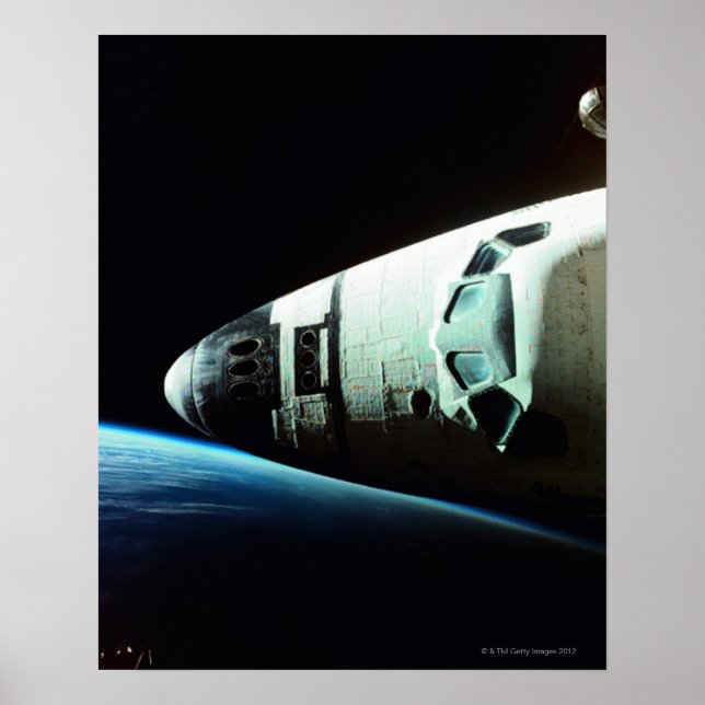 Poster Nariz de um Ônibus Espacial (Frente)