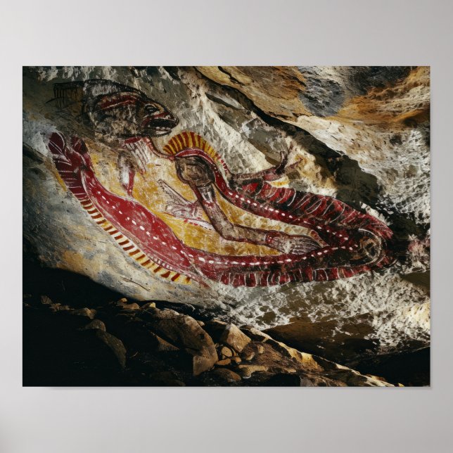 Poster Narrativas Primárias: A Saga da Pedra (Frente)