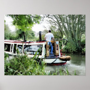 POSTER NARROWBOATS