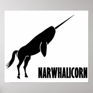 Poster Narwhalicorn Narwhal Unicorn