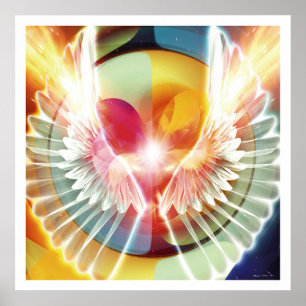 Pôster Nas asas da luz