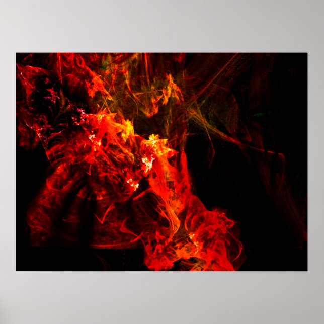 Poster Nas Cavernas (Frente)