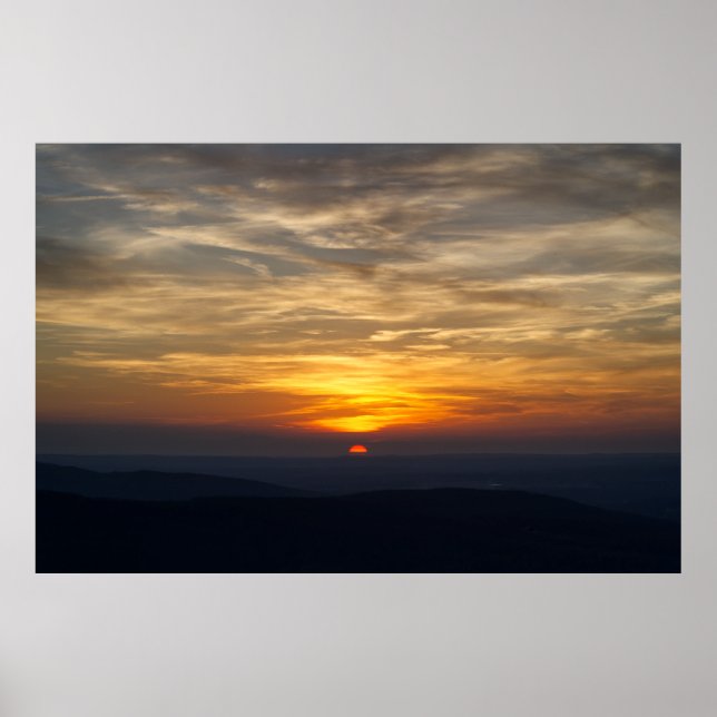 Poster Nas Nuvens (Frente)