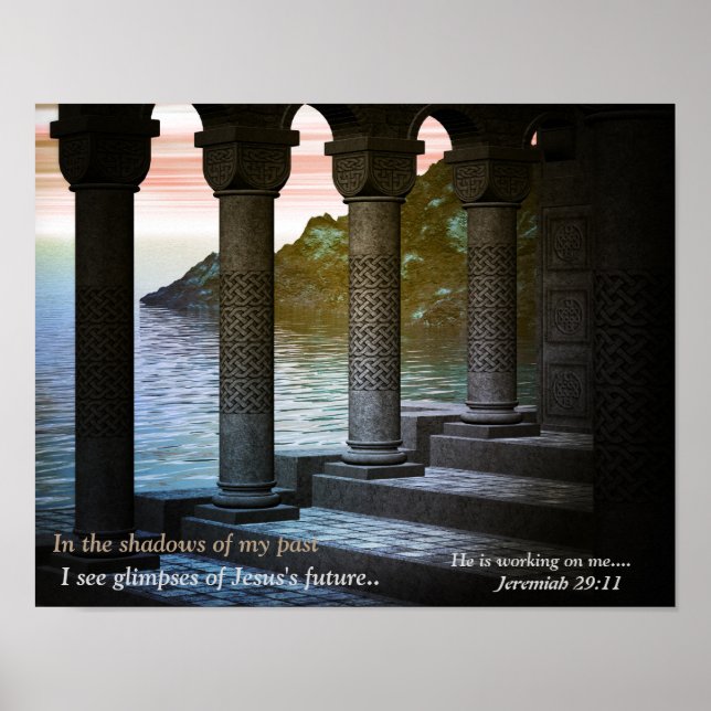 Pôster Nas Sombras do Passado. Pôster... (Frente)