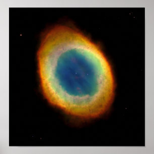 Pôster NASA - A nebulosa do anel - M57