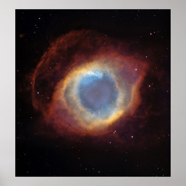 Pôster NASA - A Nebulosa Helix (Frente)