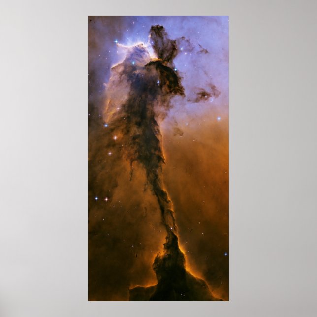 Poster NASA - Espiro Stellar na Nebulosa da Águia (Frente)