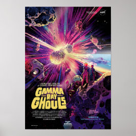 Poster NASA Exoplaneta Viagem Gamma Ray Ghouls