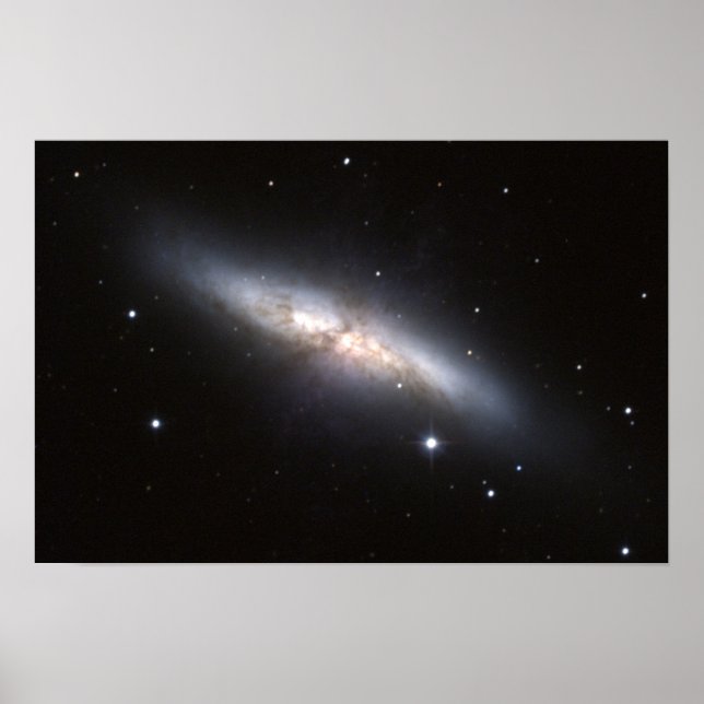 Pôster NASA - Starburst Galaxy M82 (Frente)