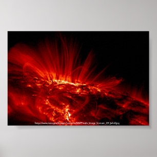 Poster NASA - Sunspot - setembro de 2000