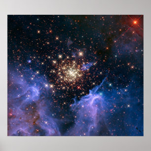 Pôster NASA super do conjunto de estrela de NGC 3603