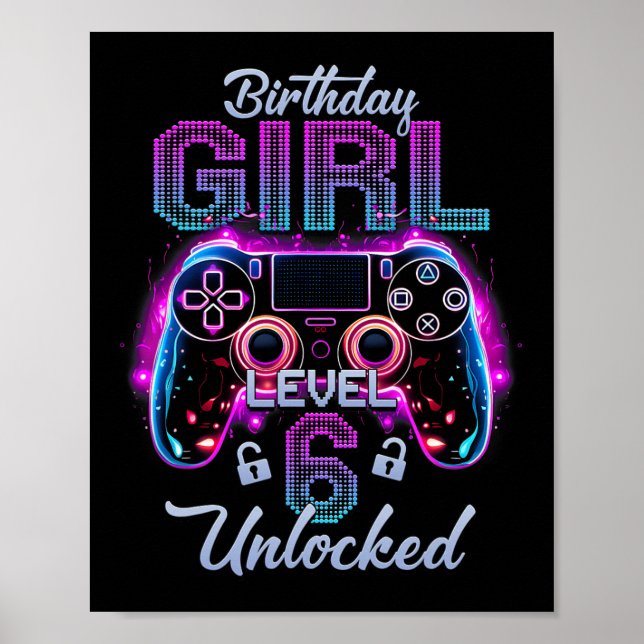 Poster Nascença do 6 de jogos de vídeo desbloqueados níve (Frente)