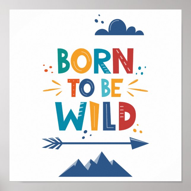 Poster Nascer A Ser Selvagem (Frente)