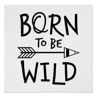 Pôster Nascer A Ser Selvagem