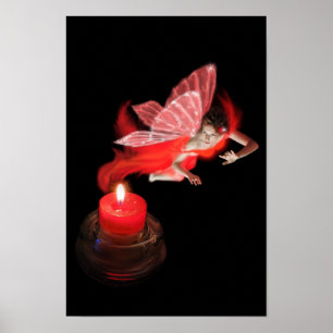 Poster Nascer da luz da vela