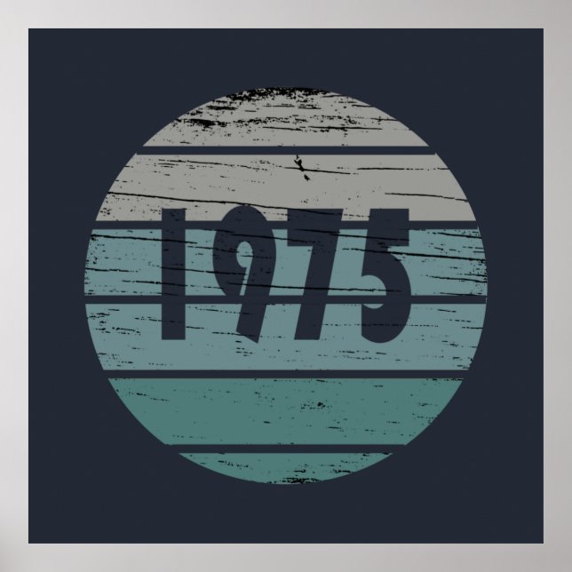 Poster nascer de aniversário de 1975 (Frente)