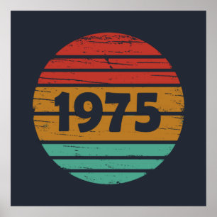 Poster Nascer de aniversário de 1975
