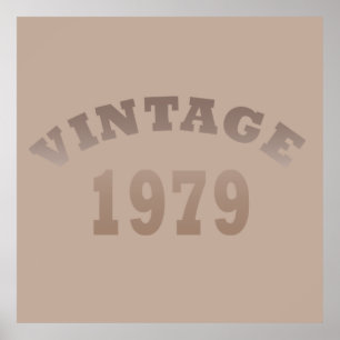 Poster Nascer de aniversário de 1979