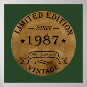 Poster nascer de aniversário de 1987