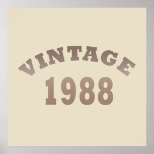 Poster nascer de aniversário de 1988