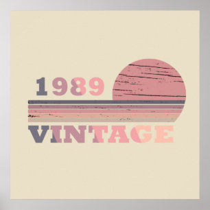 Poster nascer de aniversário de 1989