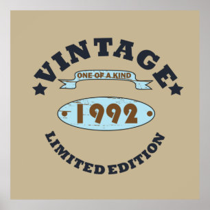 Poster nascer de aniversário de 1992 