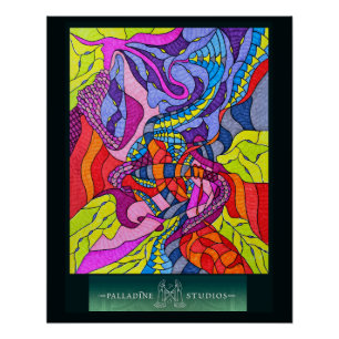 Pôster nascer de caminhar sozinho