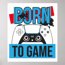 POSTER NASCER DE JOGO COM MEU CONSOLE