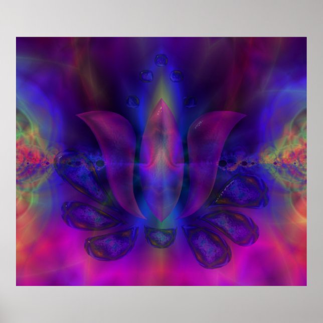 Poster Nascer De Lotus (Frente)