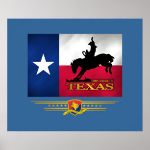 Poster Nascer de Texas & produzido