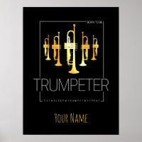 Nascer de trompete para ser trompetista para músic