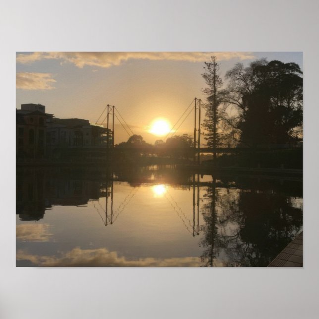 Poster Nascer do Sol da Manhã  (Frente)